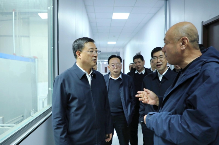 汪尚学在临洮县调研企业复工复产和项目建设情况