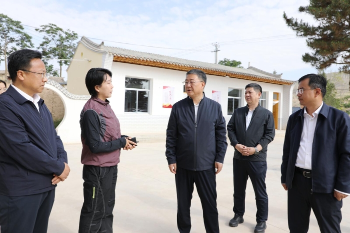 汪尚学深入陇西县调研和美乡村建设情况
