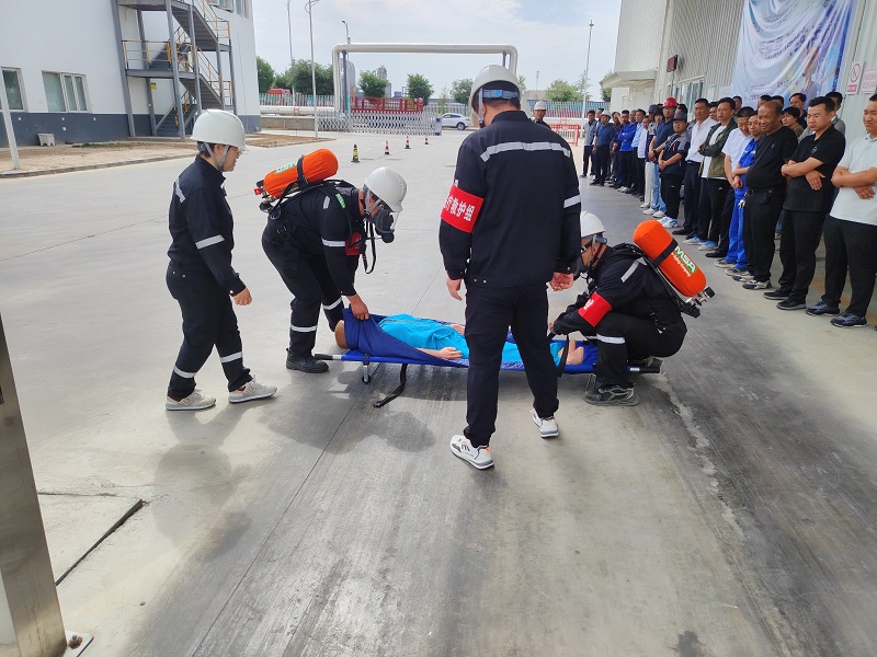 园区举行2025年安全生产月液氨泄漏应急演练活动