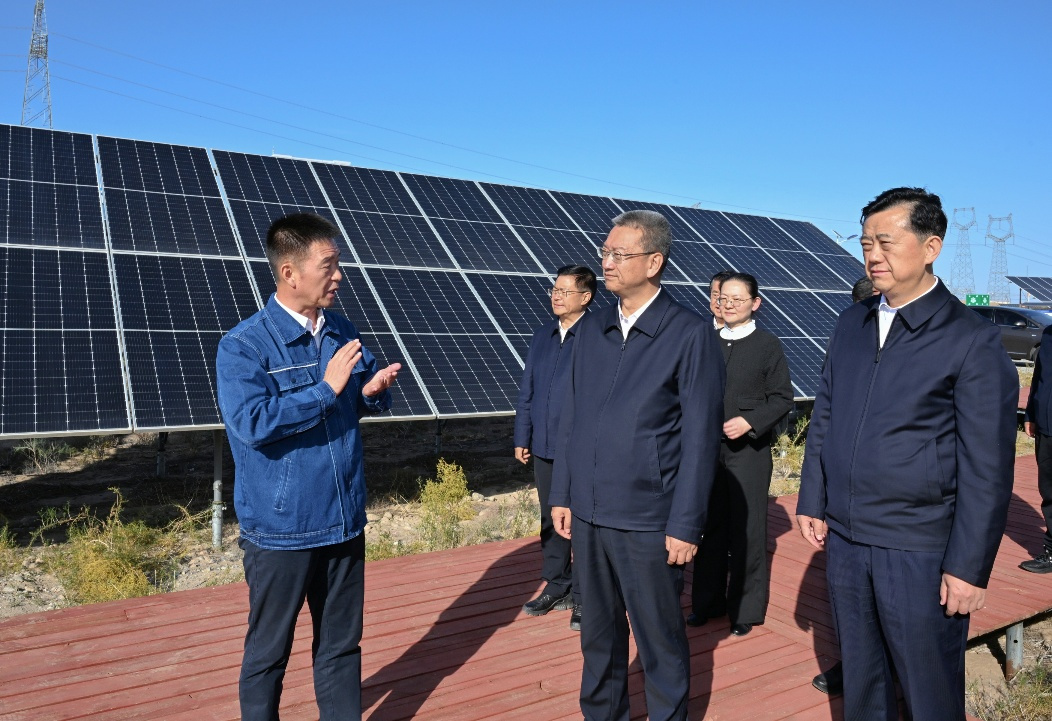 孔绍逊在武威市调研时强调  坚定不移走生态优先绿色发展之路 不断厚植高质量发展的绿色基底